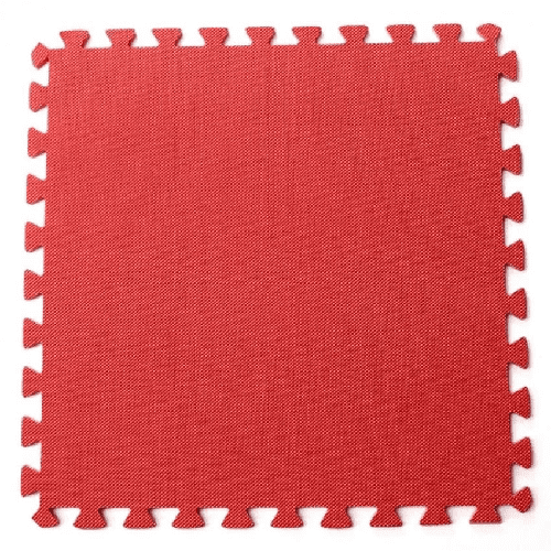 Bộ 4 tấm thảm chơi cho bé 50 x 50 x 1cm (Đỏ)