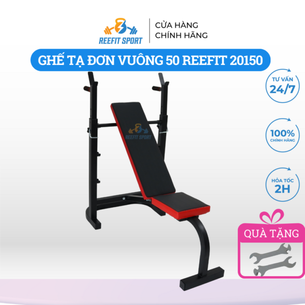 Ghế Tạ Đơn RF-20150 -  Ghế Tập Gym Tại Nhà ,Tập Ngực ,Vai Tay Thể Hình ( Chưa kèm Đòn + Tạ )