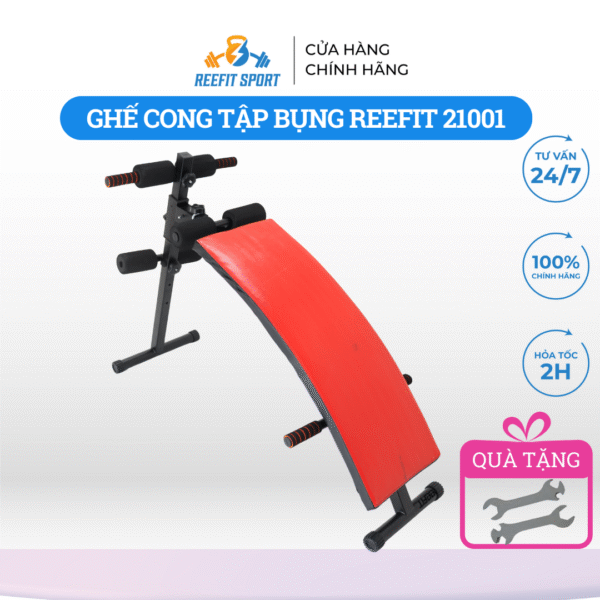 Ghế cong tập bụng Reefit RF-21001