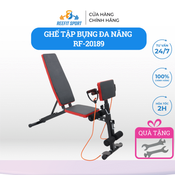 Ghế Tập Bụng Đa Năng REEFIT RF-20189