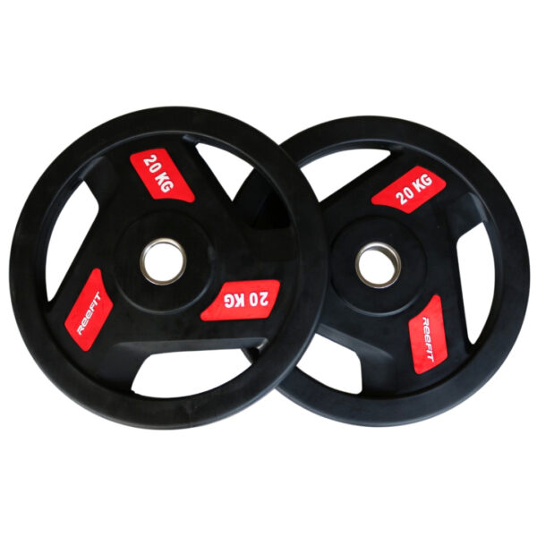 Tạ miếng bọc cao su 2.5kg 5kg 10kg 15kg 20kg phi 50