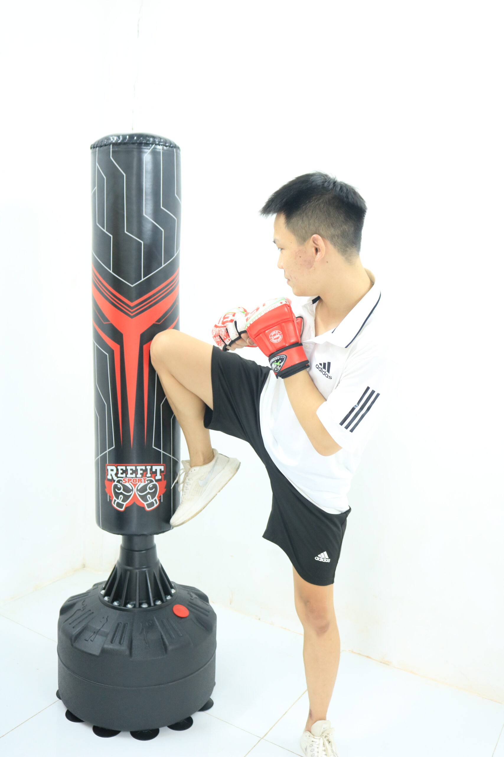 Trụ Đấm Boxing Reefit RF-43017, Trụ Boxing Cao 1m7, Tự Do Tập Đấm Đá, Kickboxing, MMA, Muay Thai