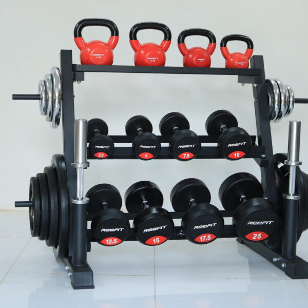 Giá để tạ tay, tạ bình vôi, tạ miếng RF 201104