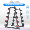Kệ Gác Đòn Tạ Gym Chữ A RF 208650 – Khung Đỡ Đòn Tạ Đa Tầng, Dành Cho Squat – Đẩy Ngực – Tập Tạ Đòn