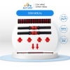 Đòn tạ dài nhựa 2 in 1 phi 25 dài 1m4