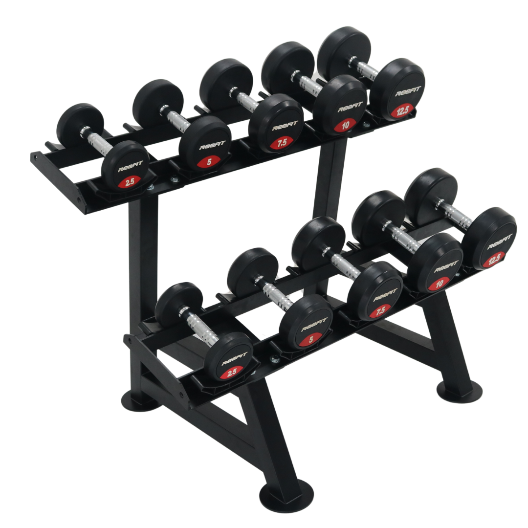 Kệ để tạ tay phòng tập 2 tầng 5 cặp