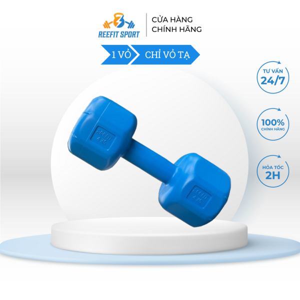 Vỏ tạ tay nhựa bát giác Reefit