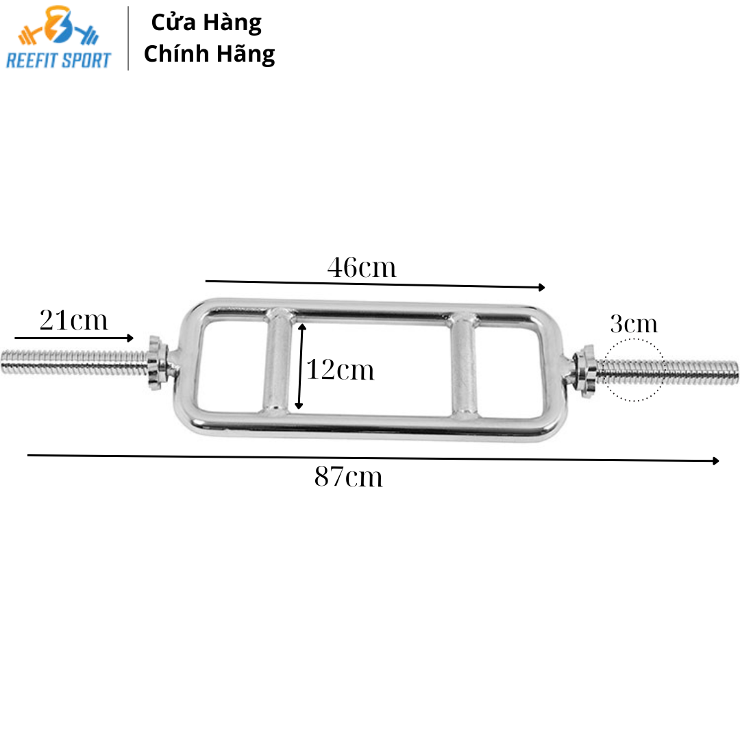 KÍCH THƯỚC ĐÒN THANG XI MẠ INOX PHI 25