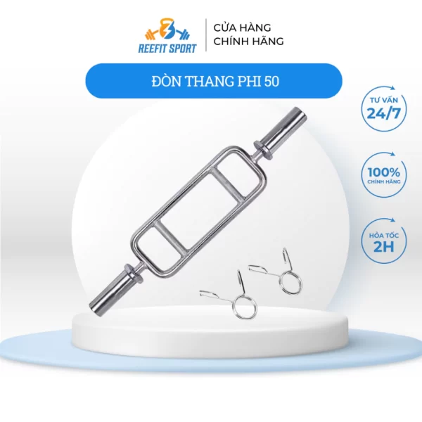 Đòn tập tạ hình thang nhập phi 50