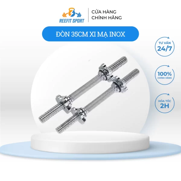 Đòn tạ tay 35cm phi 25