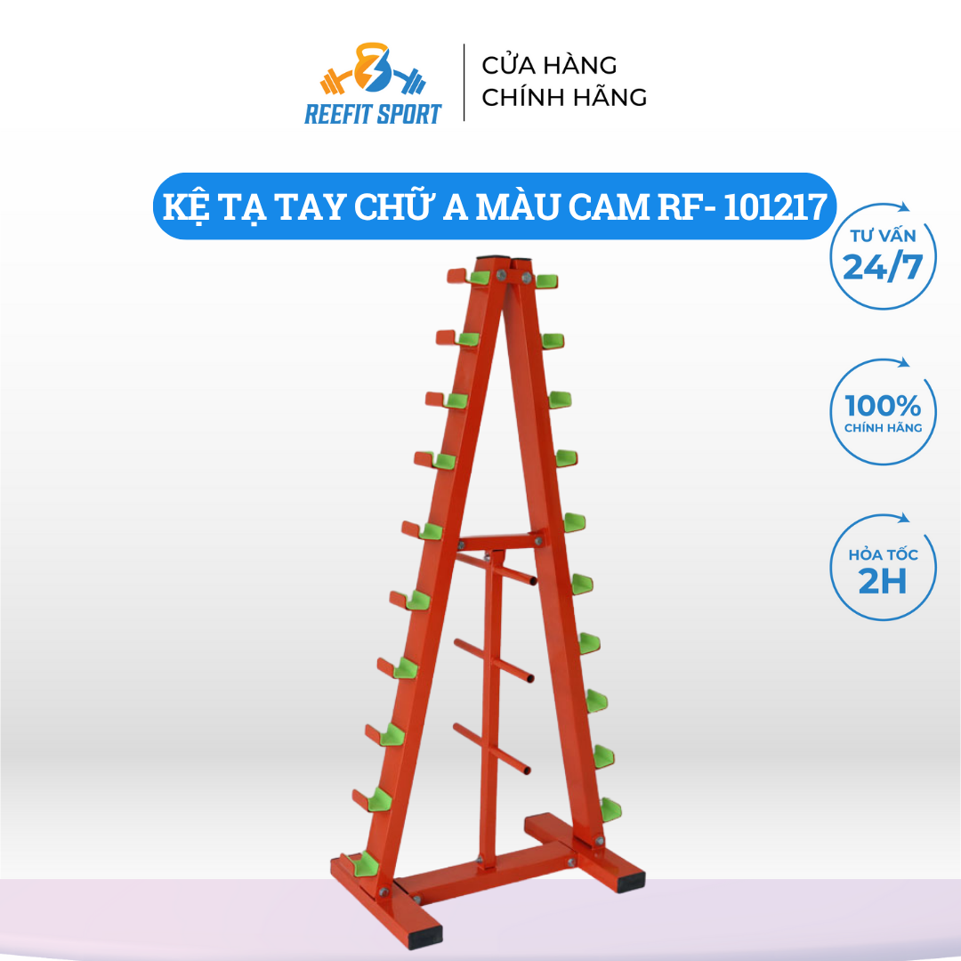 Giá để tạ tay tập gym chữ A RF-101217