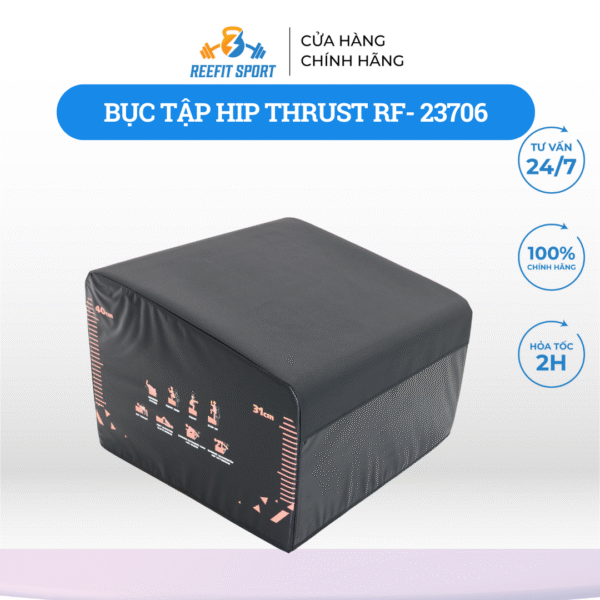 Bục tập Hip Thrust RF 23706 - Bục Tập Nhảy Cardio
