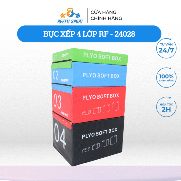 Bục tập Aerobic xếp 4 lớp RF 24028