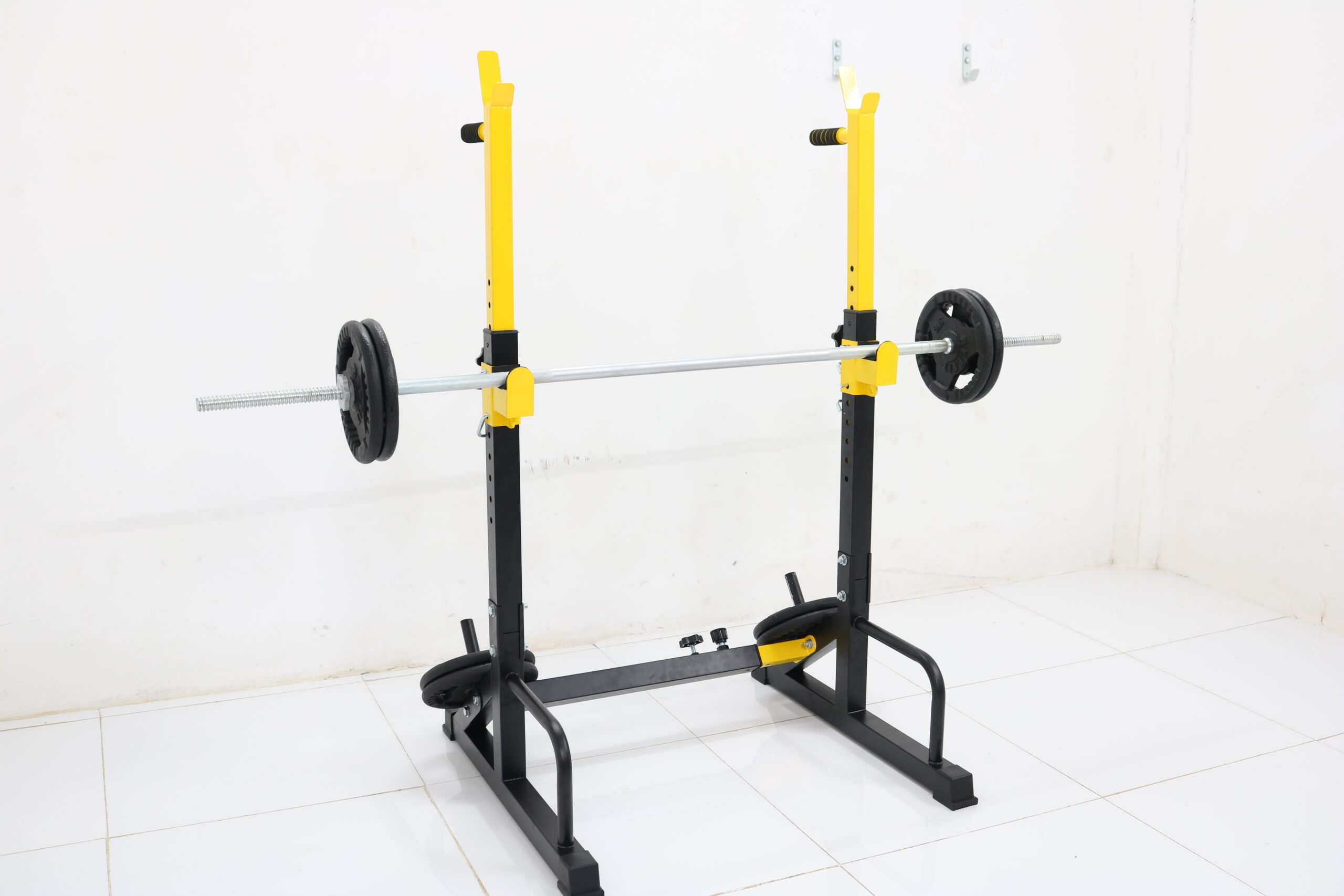 Khung Giá Đỡ Tạ Điều Chỉnh Độ Cao RF - 201163 ,Giá Đỡ Thanh Tạ Tập Gym Tại Nhà ( Chưa Có Đòn + Tạ )