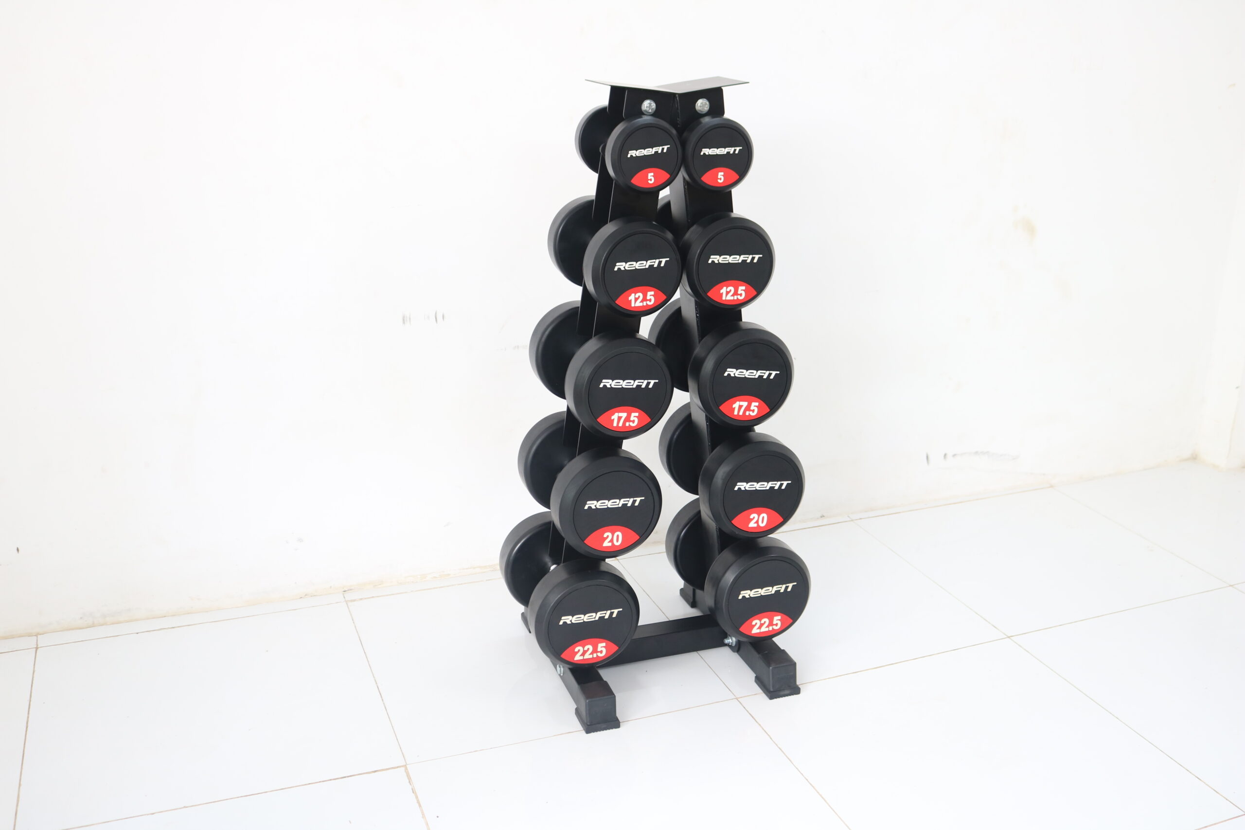 Giá Đỡ Tạ Chữ A 5 Tầng RF - 201005 – Kệ Để Tạ Dumbbell 2 Mặt –Tiết Kiệm Diện Tích ( Tối Đa 22.5kg )