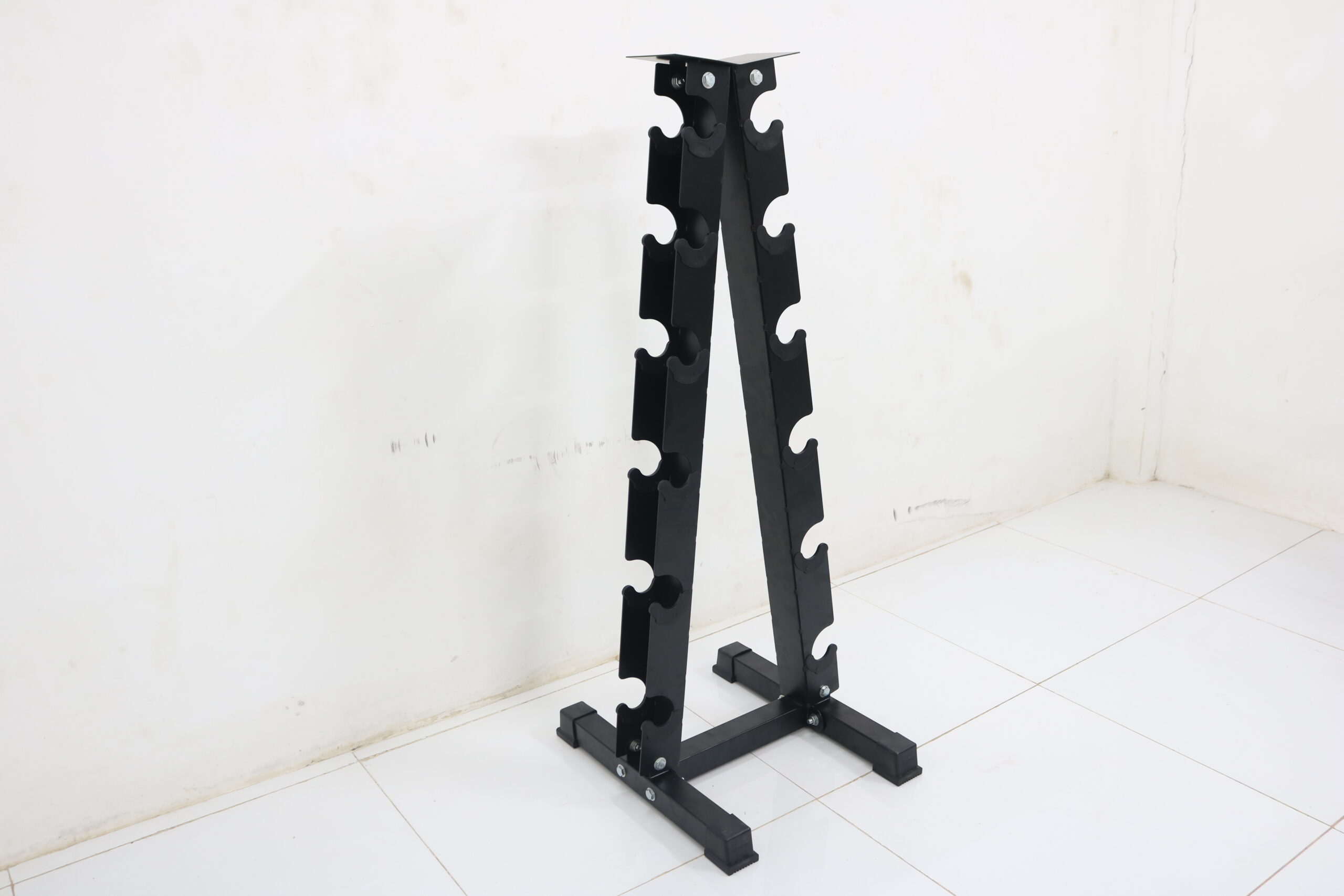 Giá Đỡ Tạ Chữ A 6 Tầng RF - 201006 – Kệ Để Tạ Dumbbell 2 Mặt –Tiết Kiệm Diện Tích ( Tối Đa 22.5kg )