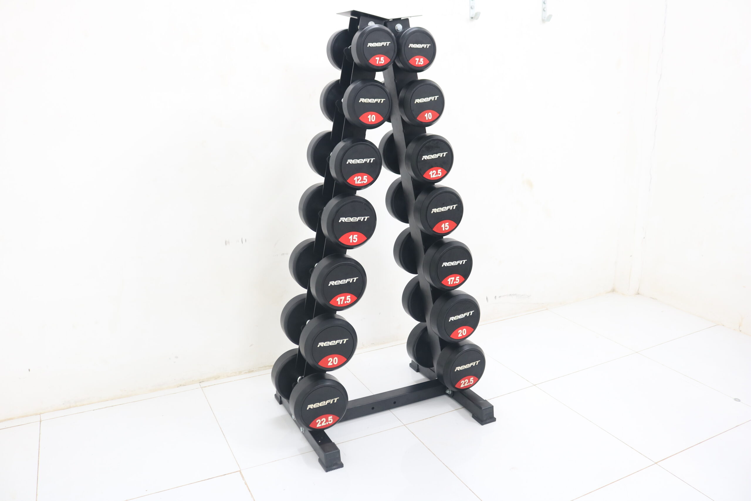 Giá Đỡ Tạ Chữ A 7 Tầng RF - 201007 – Kệ Để Tạ Dumbbell 2 Mặt –Tiết Kiệm Diện Tích ( Tối Đa 22.5kg )